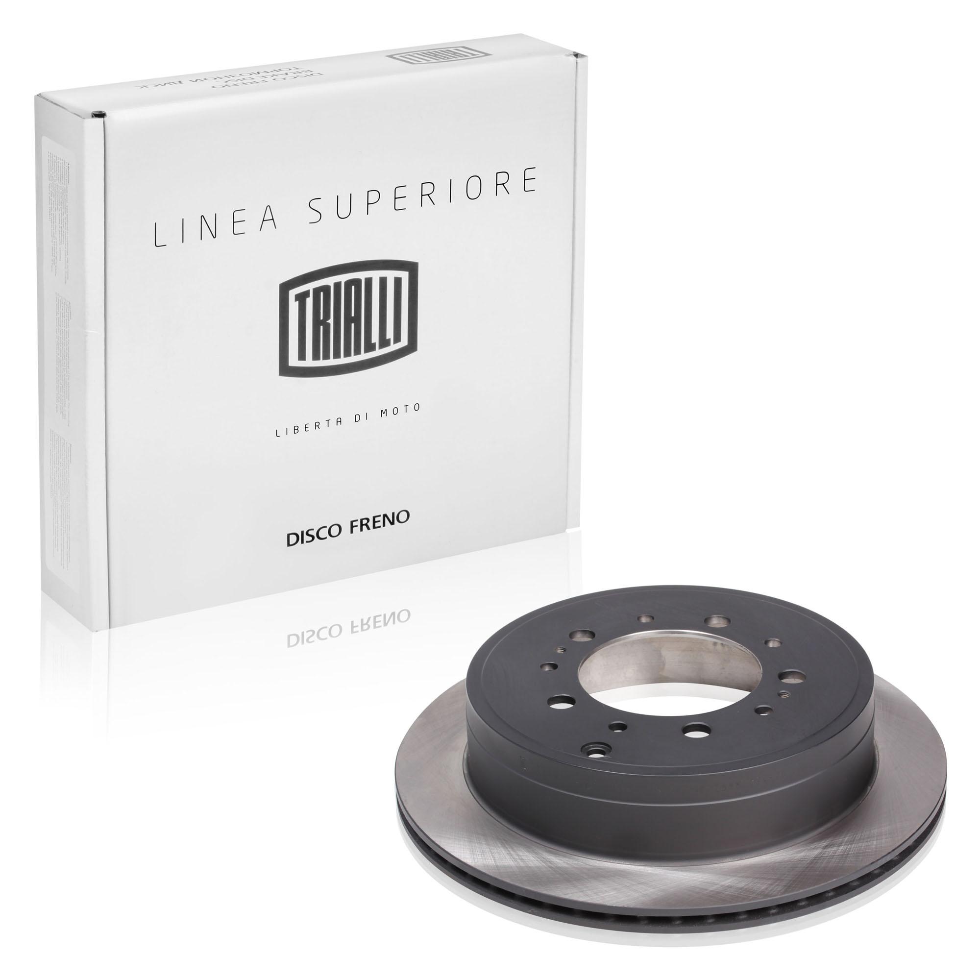 фото Диск тормозной задний toyota land cruiser 200 d=345 trialli df 1901s