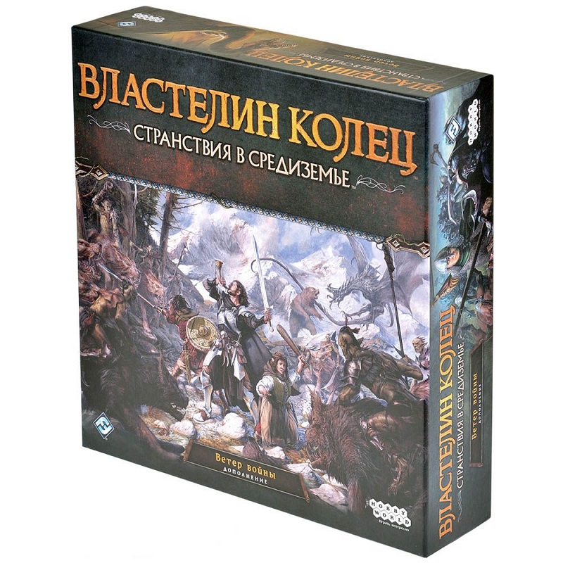 

Настольная игра Hobby World Властелин колец. Странствия в Средиземье: Ветер войны