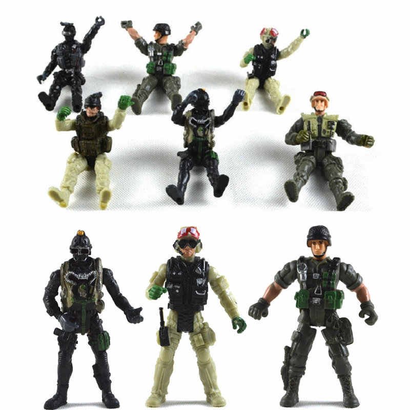 

Диорамы Hasegawa 36005 Фигурки пилотов 1:48 U.S. PILOT / GROUND CREW SET B