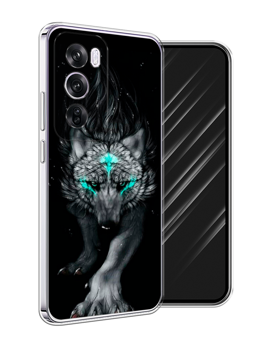 

Чехол Awog на Oppo Reno 12 Pro "Волшебный волк", Черный;серый, 2517150-1