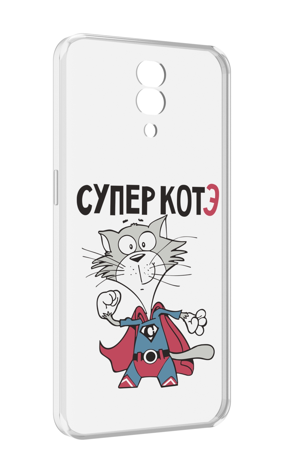 

Чехол MyPads супер-котэ для Blackview BV7200, Прозрачный, Tocco