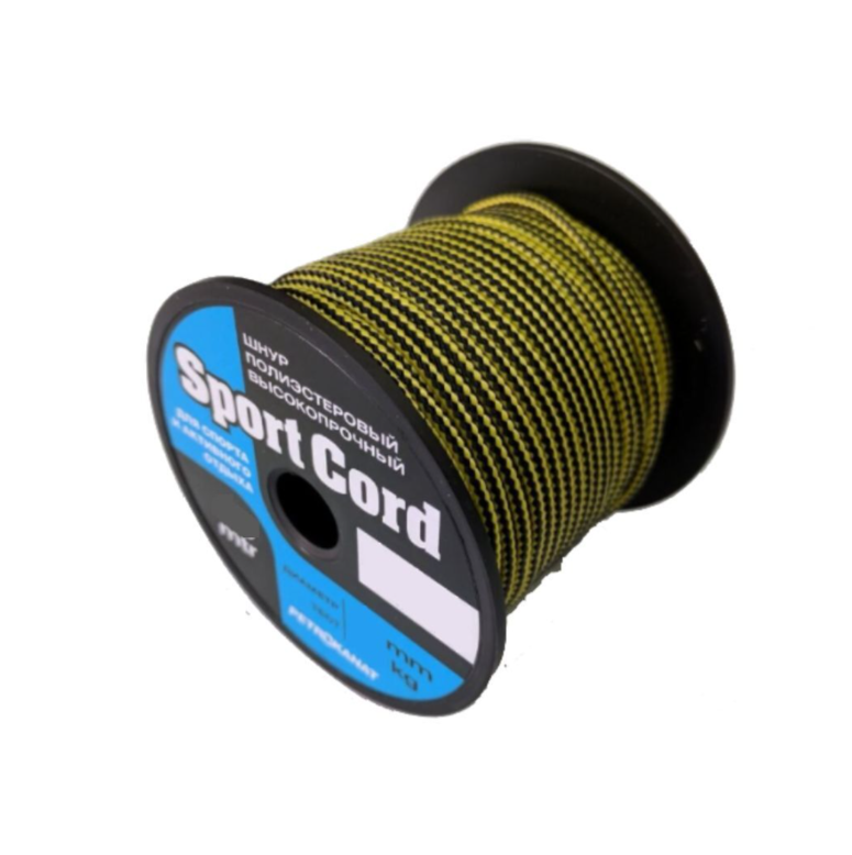 

Шнур плетеный Петроканат Sport Cord 3,0 мм, 220 кг, 30 м, двухцветный, катушка (3 / 220 /, Разноцветный, Sport Cord
