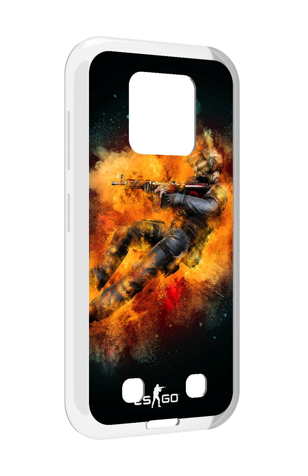 

Чехол MyPads CS-go Контр-террорист для Oukitel WP18, Прозрачный, Tocco