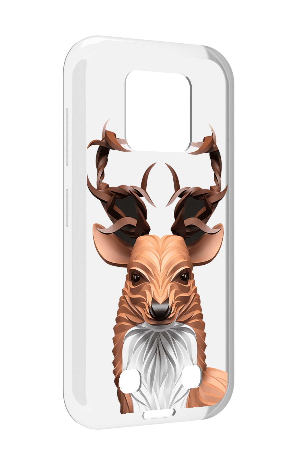 

Чехол MyPads 3D-олень для Oukitel WP18, Прозрачный, Tocco