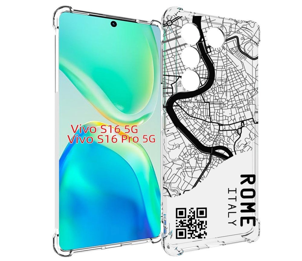 

Чехол MyPads схема-рим для Vivo S16 5G/S16 Pro 5G/V27/V27 Pro, Tocco