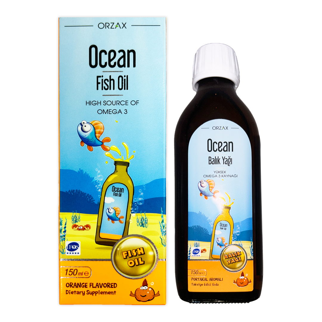 

Омега-3 Orzax Fish Oil Рыбий жир, сироп, 150 мл