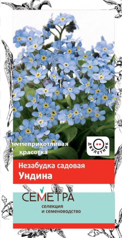 

Семена. "Незабудка садовая. Ундина", 0,2 гр