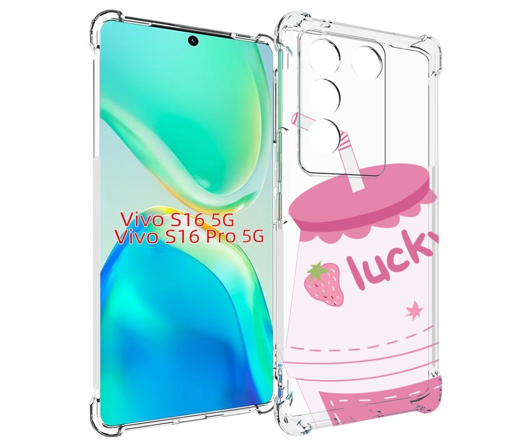 

Чехол MyPads удачный-напиток для Vivo S16 5G/S16 Pro 5G/V27/V27 Pro, Tocco