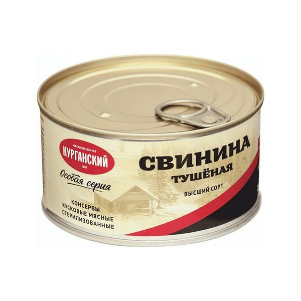 

Свинина тушеная Курганский МК 338 г
