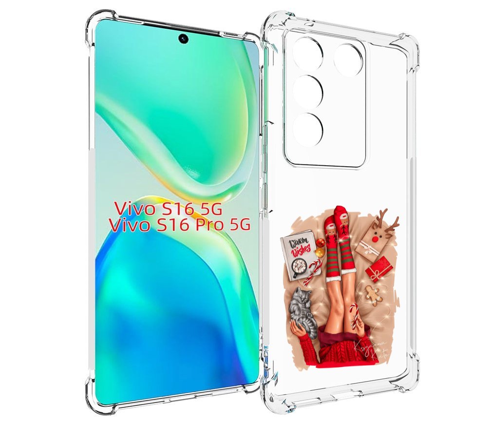 

Чехол MyPads уютный-арт женский для Vivo S16 5G/S16 Pro 5G/V27/V27 Pro, Tocco