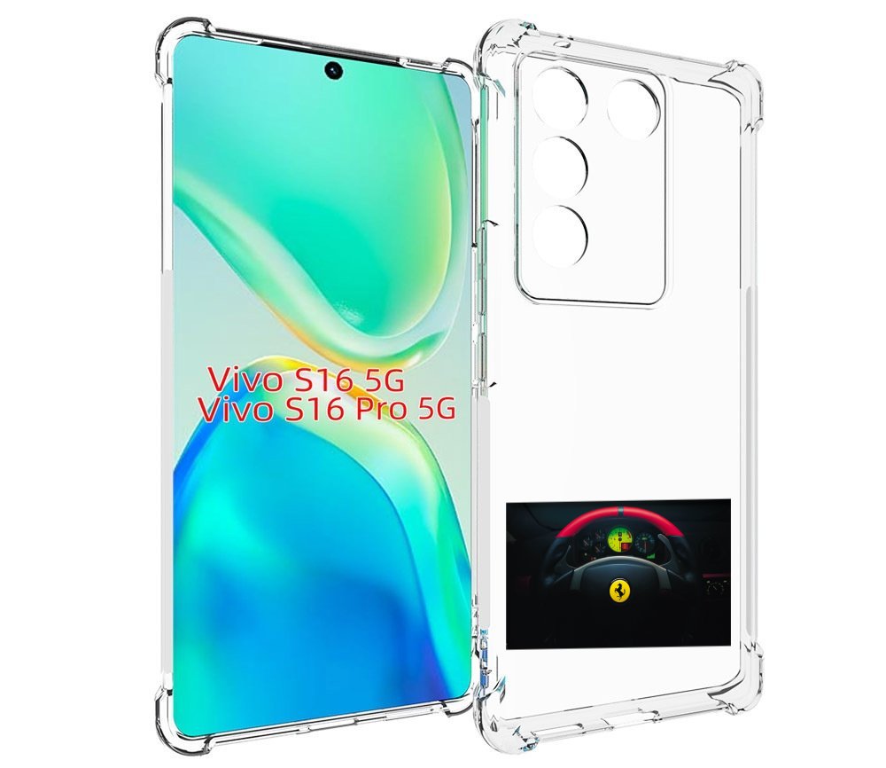 

Чехол MyPads феррари ferrari 2 для Vivo S16 5G/S16 Pro 5G/V27/V27 Pro, Tocco
