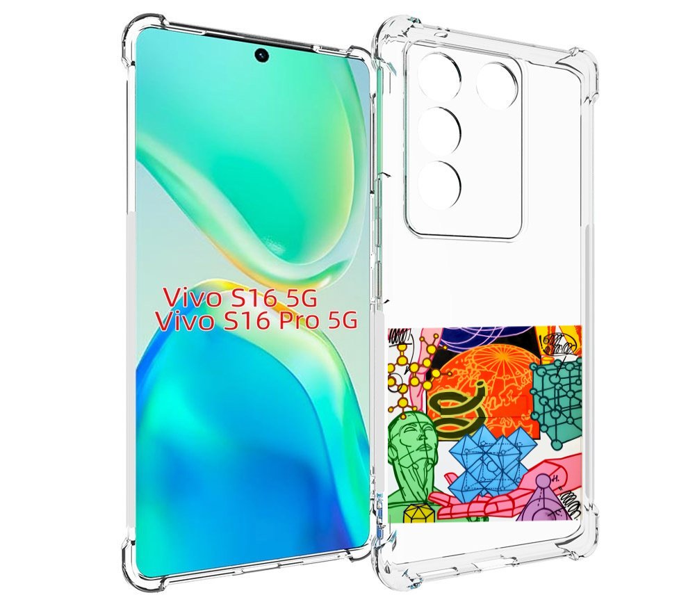 

Чехол MyPads физика-химия для Vivo S16 5G/S16 Pro 5G/V27/V27 Pro, Tocco