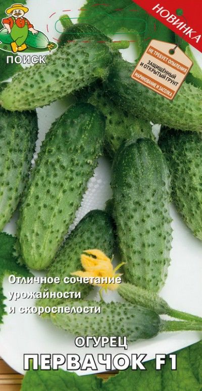 

Семена огурец Поиск Первачок F1 725495 1 уп.