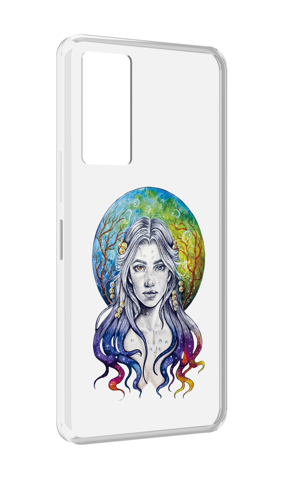 

Чехол MyPads девушка с красивыми волосами для Infinix Note 11, Прозрачный, Tocco