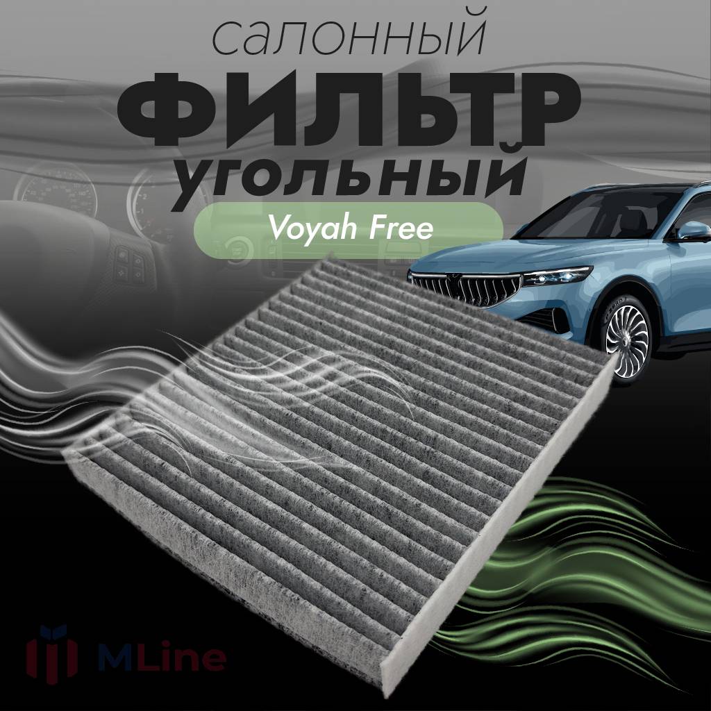 

Фильтр салона угольный Che Shuang CC-G890K (CCG890K) для Voyah Free