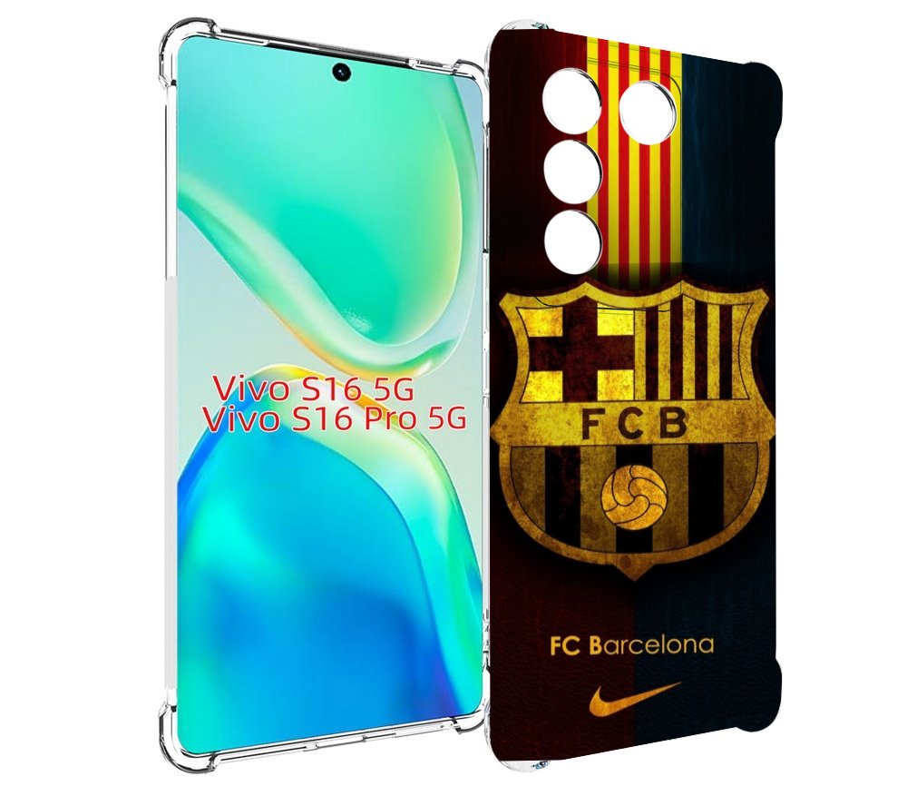 

Чехол MyPads фк барселона мужской для Vivo S16 5G/S16 Pro 5G/V27/V27 Pro, Tocco
