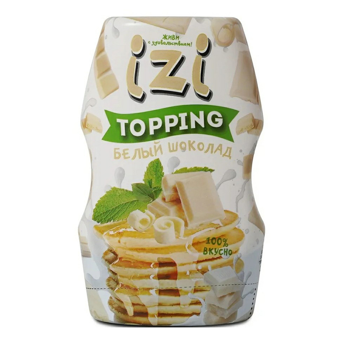 

Топпинг Izi белый шоколад 280 г