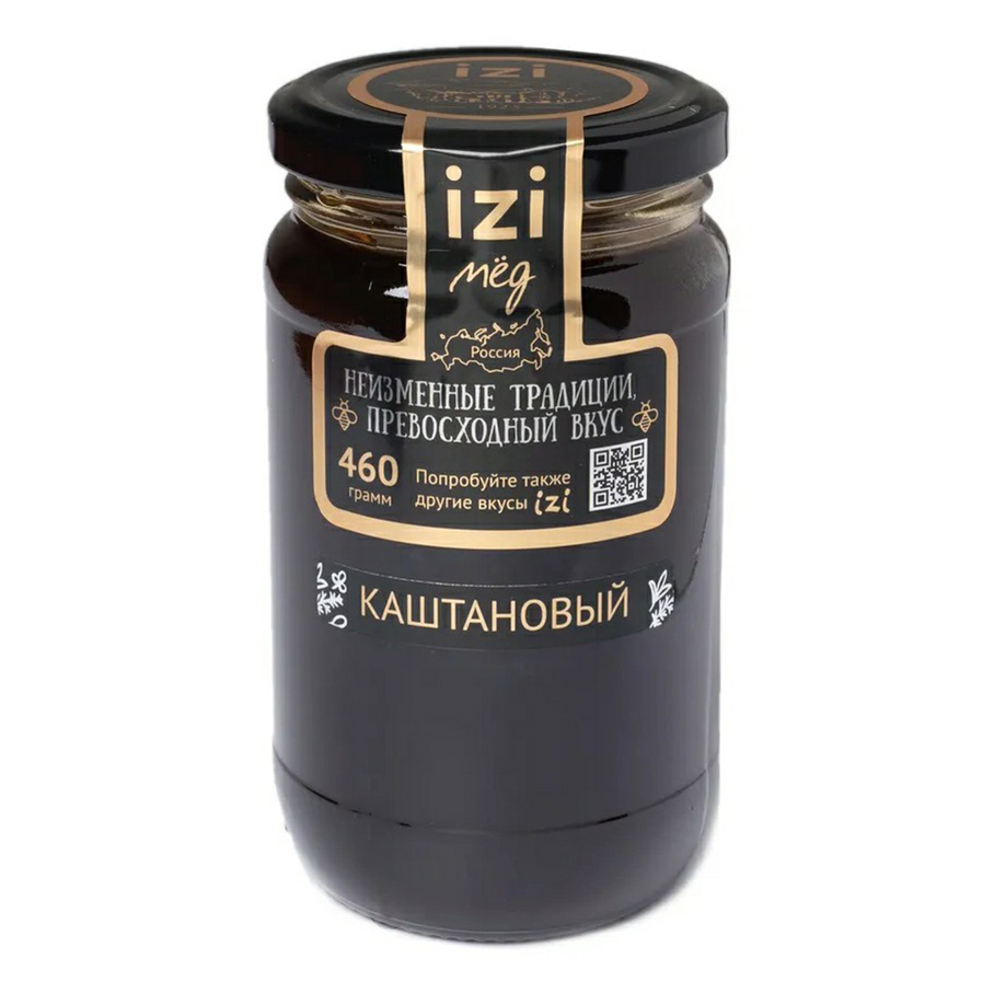 

Мед Izi каштановый 460 г