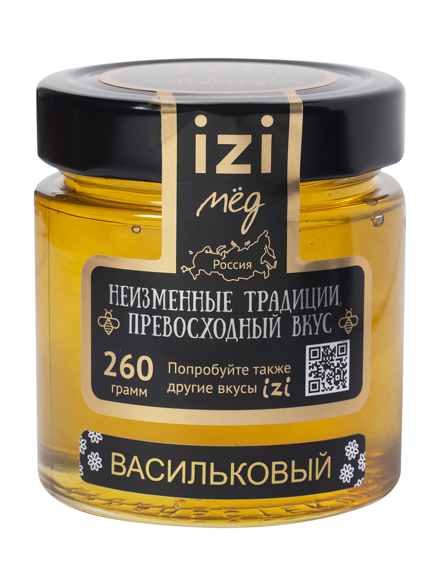 

Мед Izi васильковый 460 г