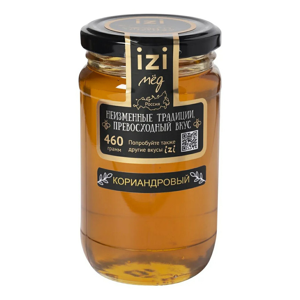 

Мед Izi кориандровый 460 г