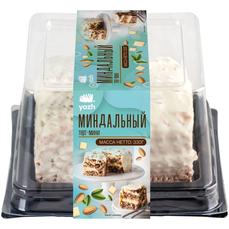 

Торт Yozh с миндалем 330 г