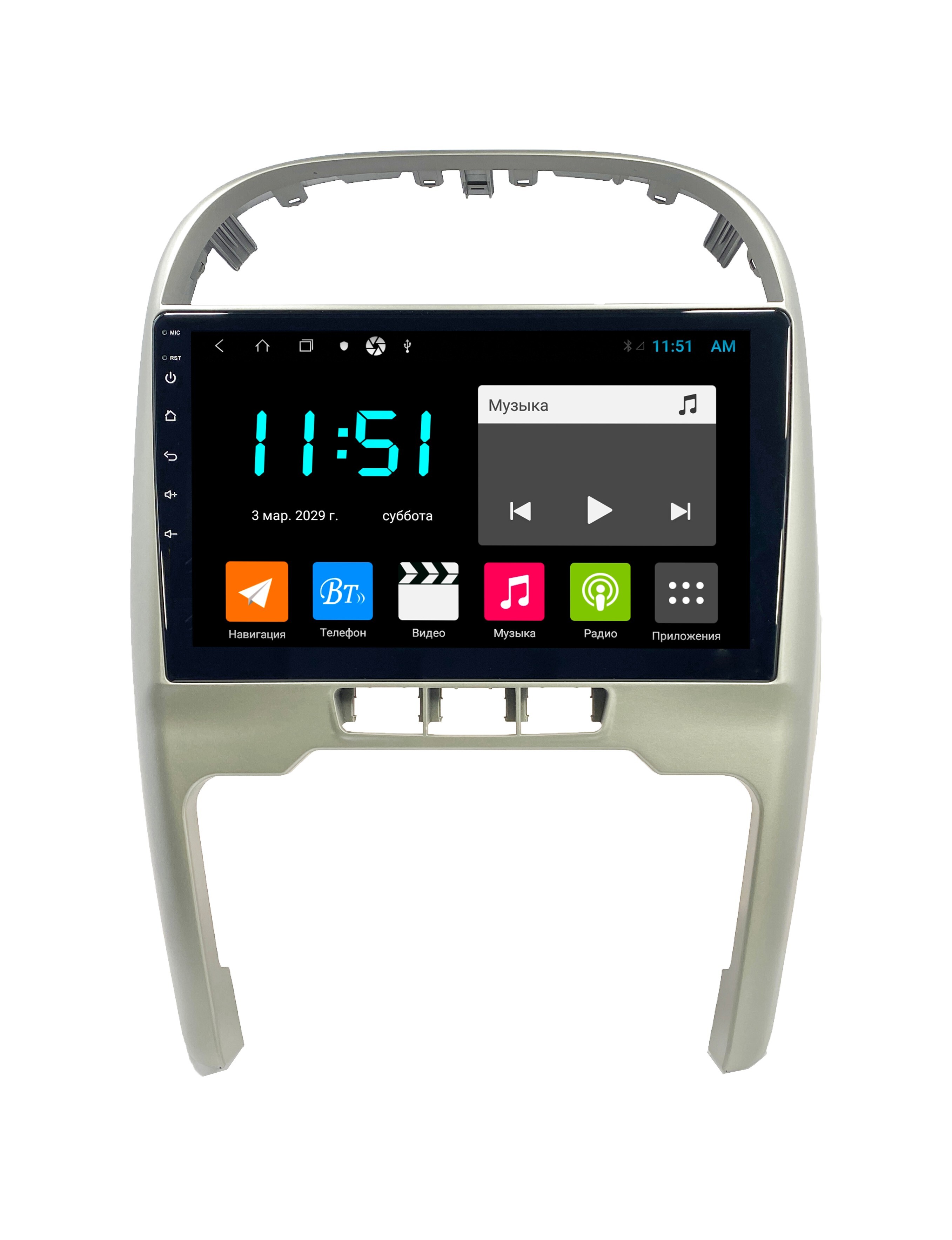 Штатная автомагнитола Zenith Chery Tiggo 3 2014-2017 Android 12 464GB Мультируль 3078000₽