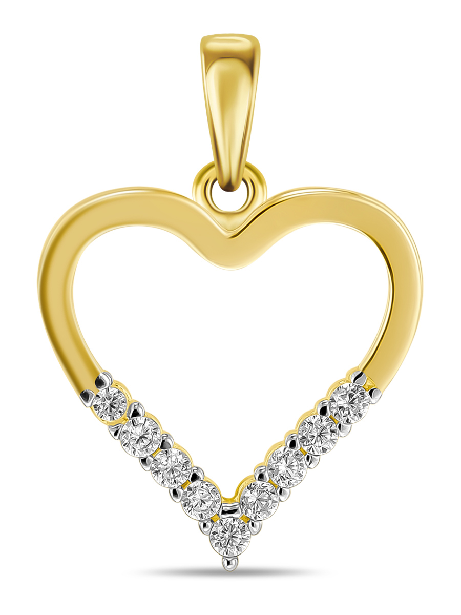 

Кулон из золота MIUZ Diamonds P2042-LS-0030-Y, фианит, P2042-LS-0030-Y