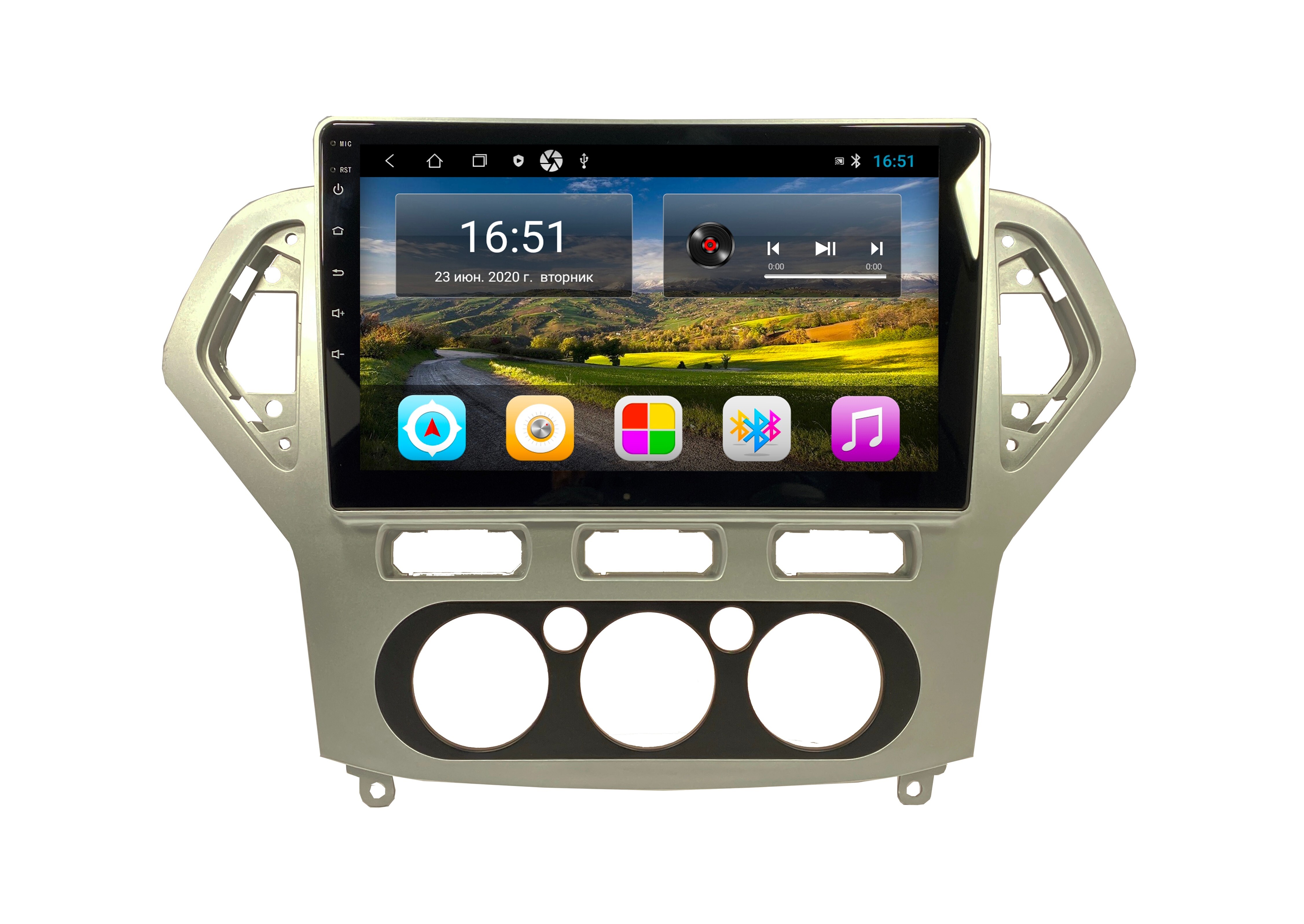 Штатная автомагнитола Zenith Ford Mondeo 4 2006-2010 Android 12 216GB Мультируль 1863700₽