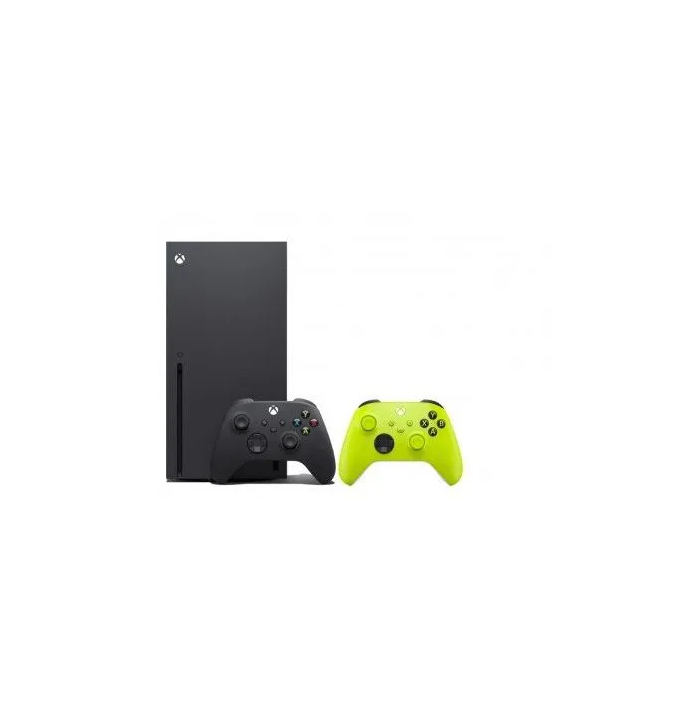 

Игровая приставка Microsoft Xbox Series X 1 Тб + геймпад Xbox Series (Electric Volt), Черный