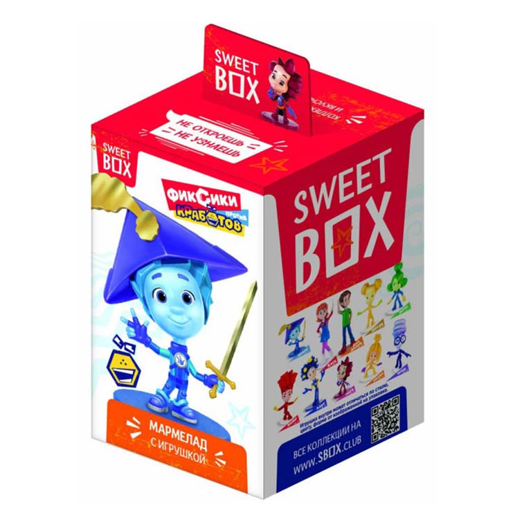 

Мармелад Sweet box Фиксики в ассортименте 10 г
