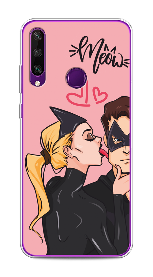 

Чехол Awog на Huawei Y6p "Kiss of Cat Woman", Розовый;черный;бежевый, 6103250-1