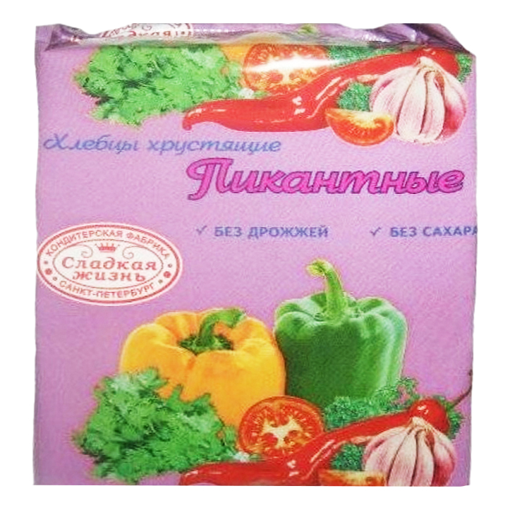 

Хлебцы Сладкая жизнь Пикантные 150 г