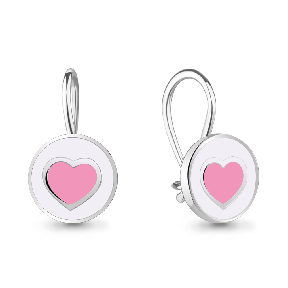 

Серьги из серебра с эмалью Яхонт Ювелирный 241854, 241854