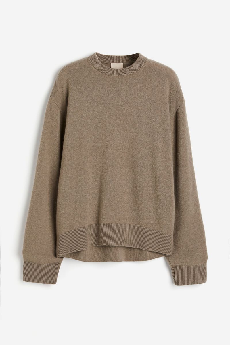 

Джемпер женский H&M 1215440 бежевый S, 1215440