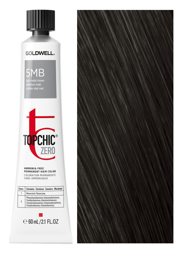 

Краска для волос Goldwell Тopchic Zero тёмный матово-коричневый 60