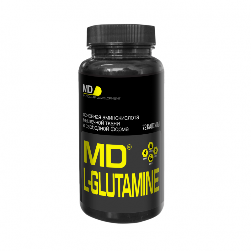 L-Glutamine MD (72 капс) Без вкусов