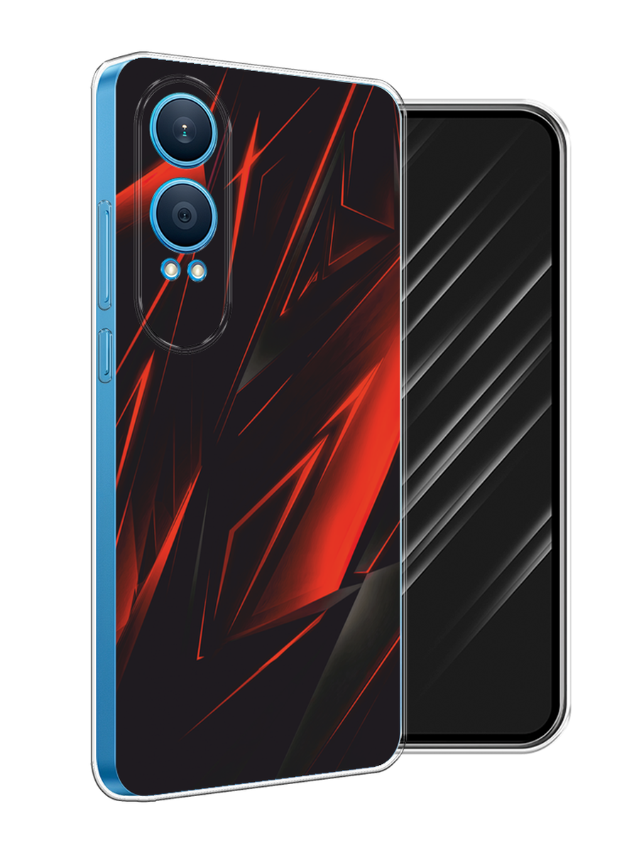 

Чехол Awog на OnePlus Nord CE4 Lite 5G "Игровой фон", Бордовый;красный;черный, 155050-1