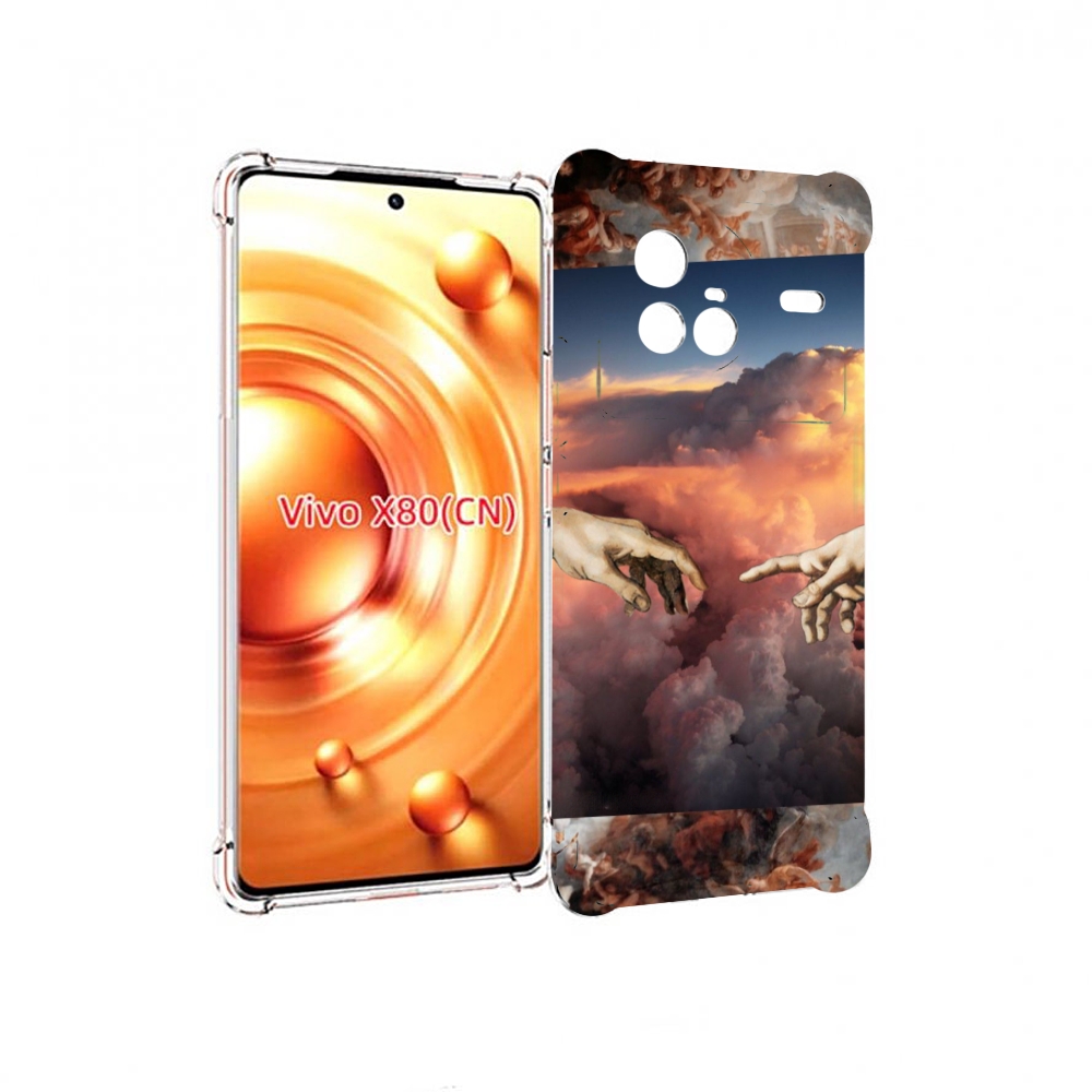 

Чехол Mypads Красивая-Картина Для Vivo X80, Прозрачный, Tocco