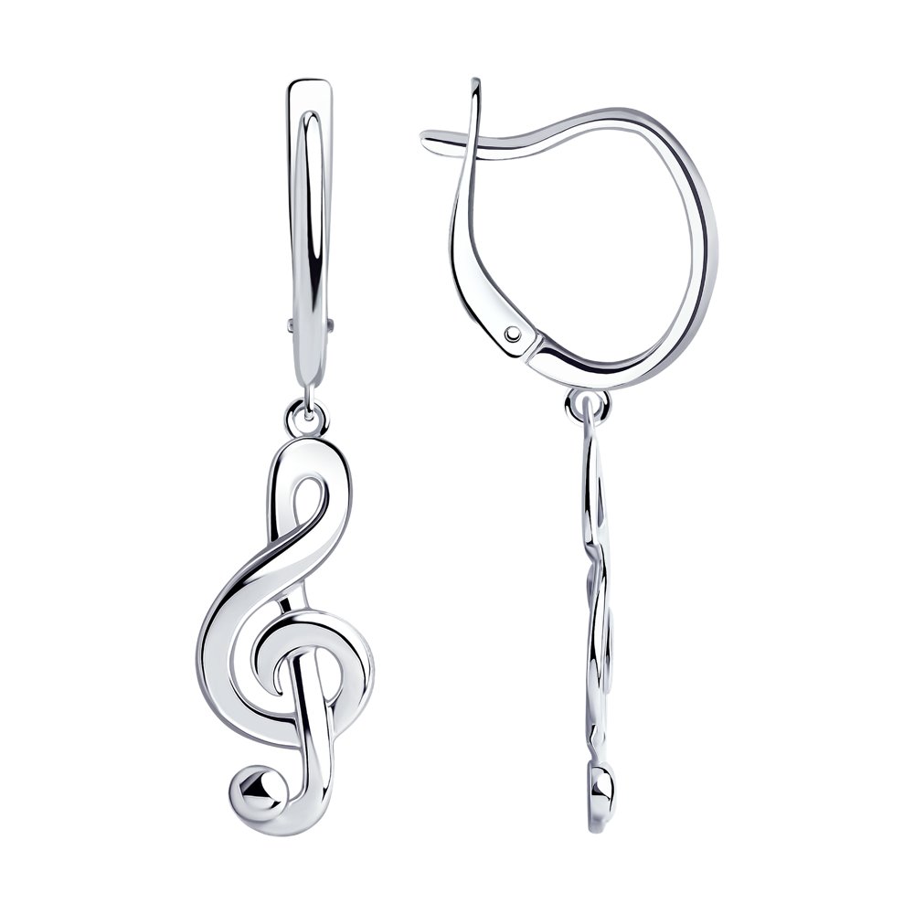 

Серьги подвески из серебра Yahont 242606, 242606