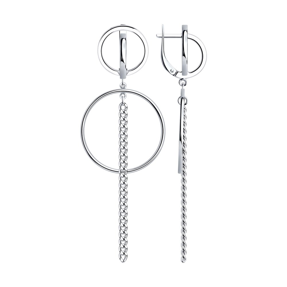 

Серьги подвески из серебра Yahont 242653, 242653