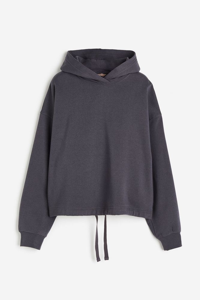 

Худи женское H&M 1195546 серое XL, Серый, 1195546