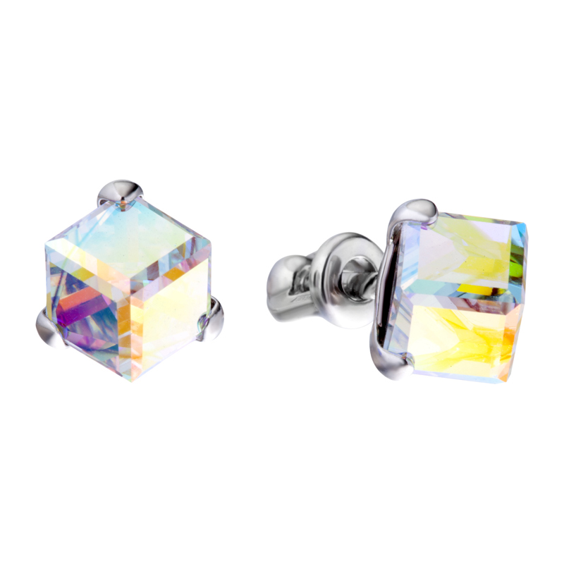 

Серьги-пусеты из серебра со swarovski Яхонт Ювелирный 242869, 242869