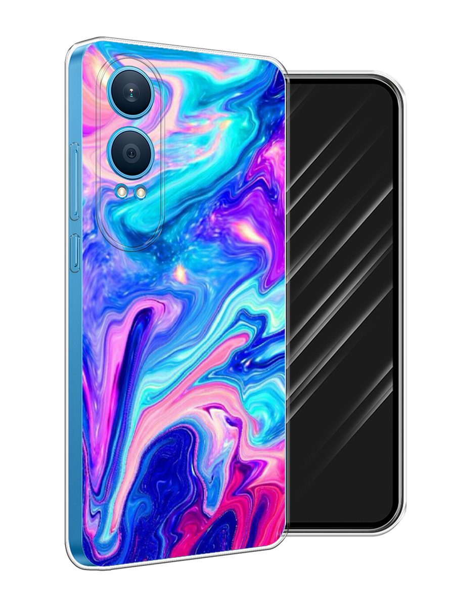

Чехол Awog на OnePlus Nord CE4 Lite 5G "Потеки краски", Розовый, 155050-1