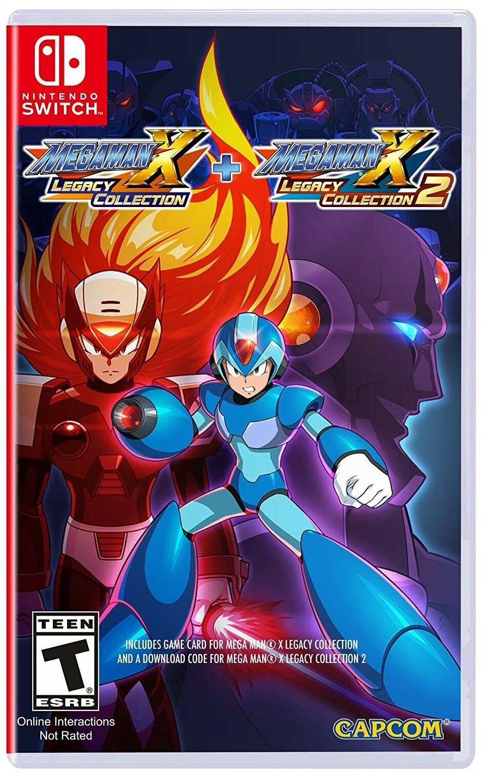 Mega Man X Legacy Collection 1 + 2 Nintendo Switch