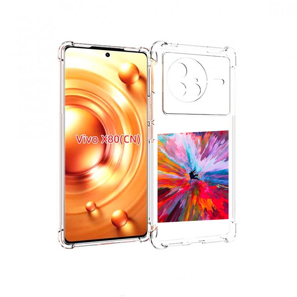 

Чехол Mypads Красочный Астранавт Для Vivo X80, Прозрачный, Tocco