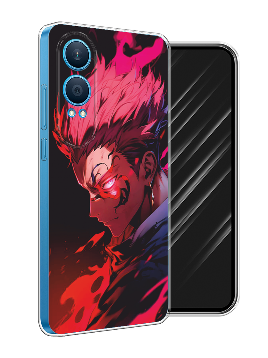 

Чехол Awog на OnePlus Nord CE4 Lite 5G "Взгляд Сукуны", Розовый;красный;черный, 155050-1