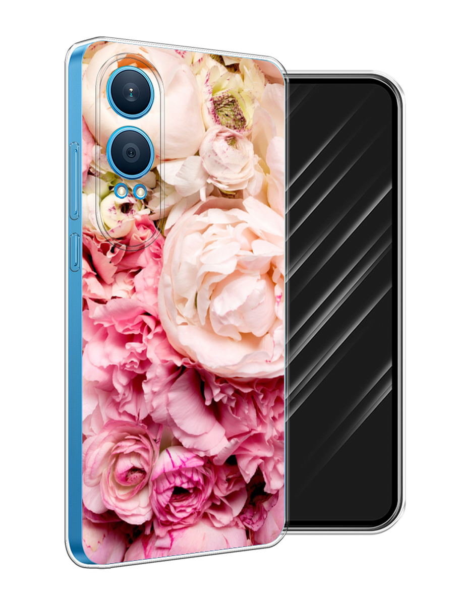 

Чехол Awog на OnePlus Nord CE4 Lite 5G "Пионы яркие", Розовый, 155050-1