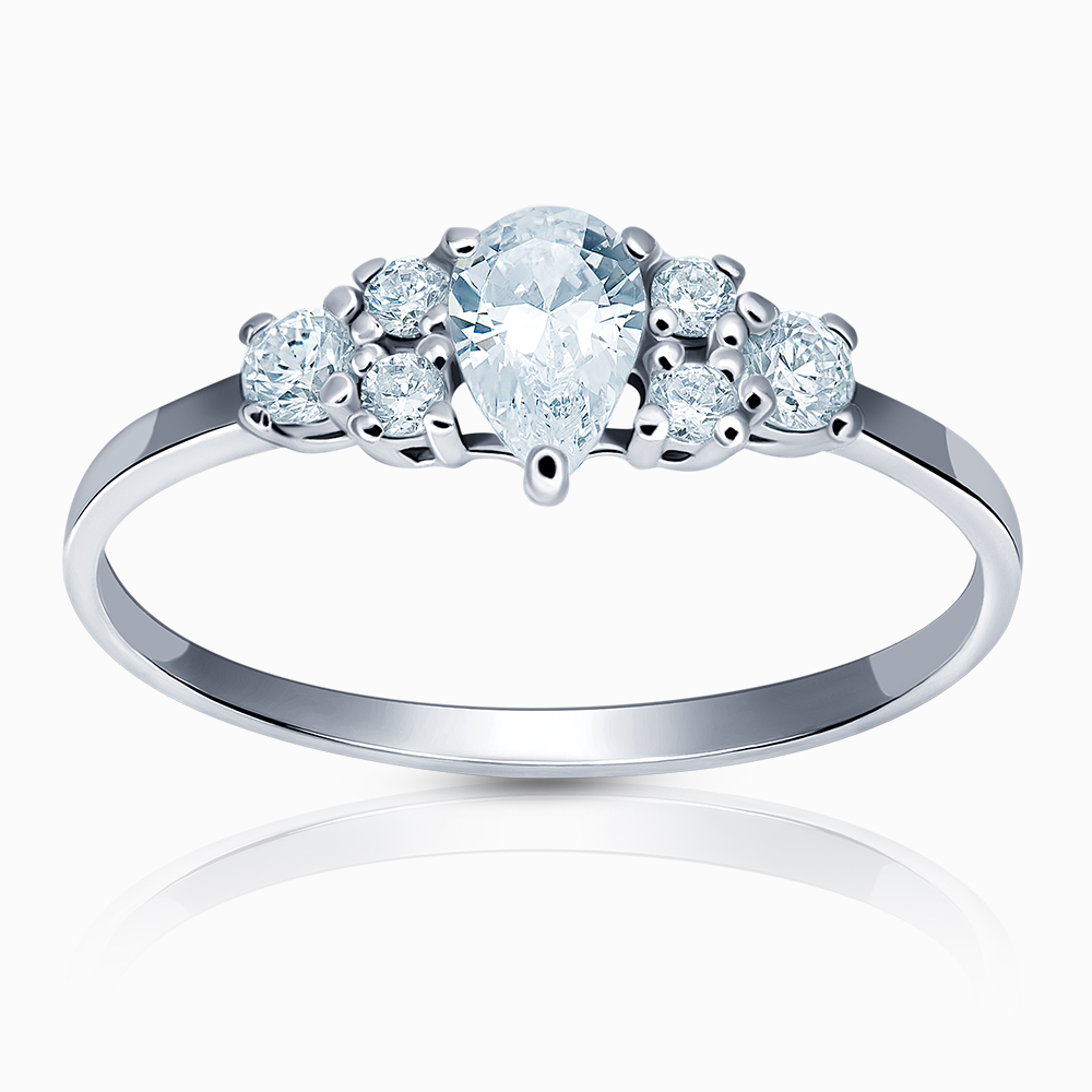 

Кольцо из серебра с фианитом р.15 SKAZKA Natali Romanovoi 32 960, 32 960