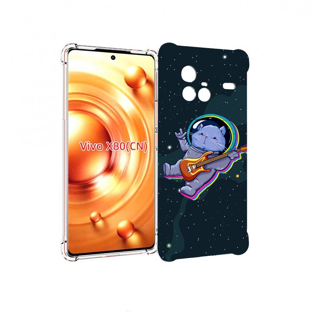 

Чехол Mypads Крутой-Хомяк-В-Космосе Для Vivo X80, Прозрачный, Tocco
