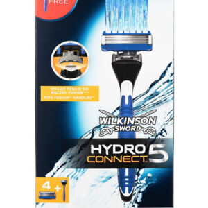 фото Бритвенный набор станок с 5-ю сменными кассетами wilkinson sword schick hydro5 connect